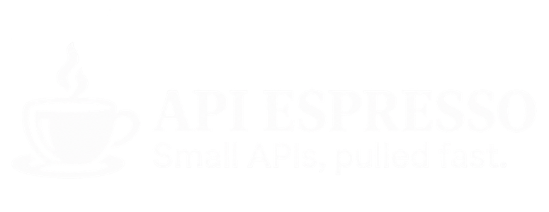 API Espresso